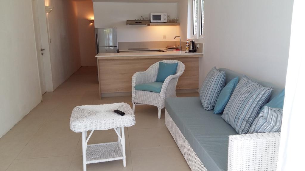 Le Beachclub Pereybere Beach Habitación foto