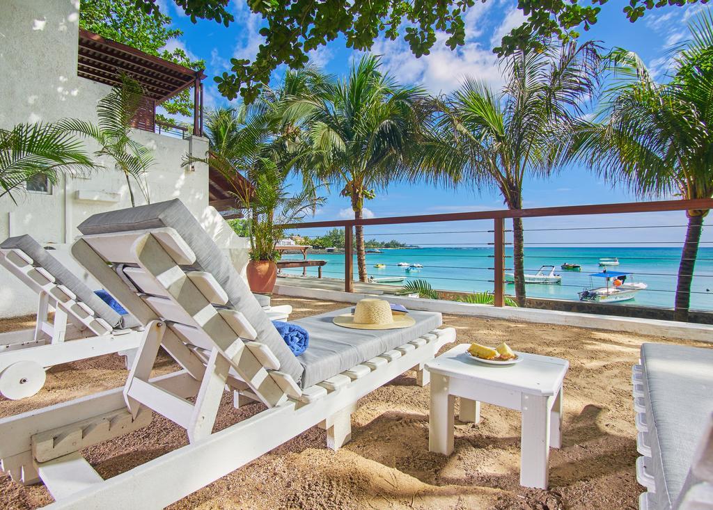 Le Beachclub Pereybere Beach Exterior foto