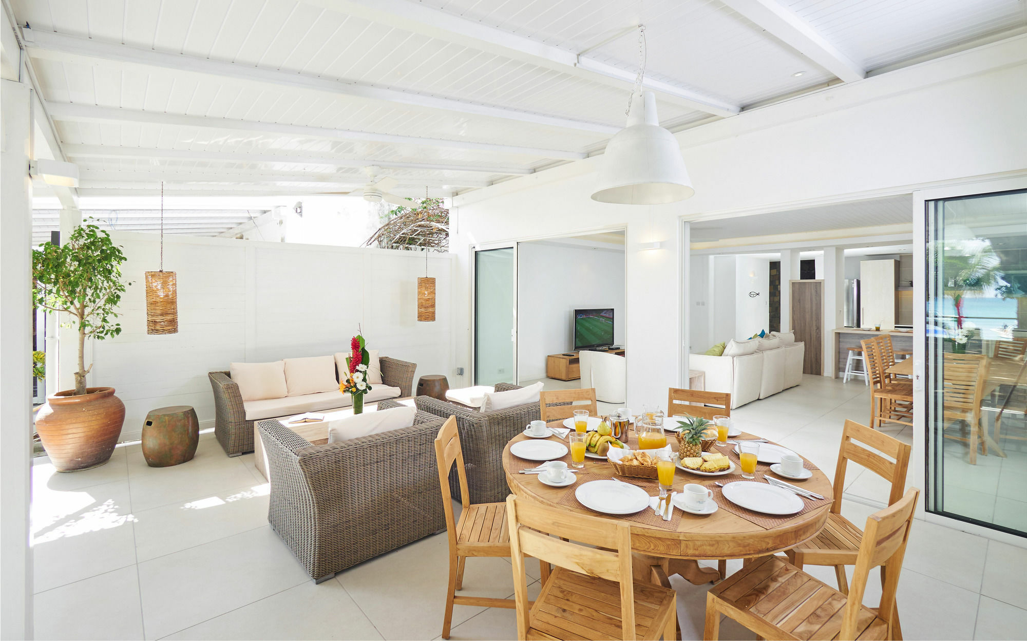 Le Beachclub Pereybere Beach Exterior foto